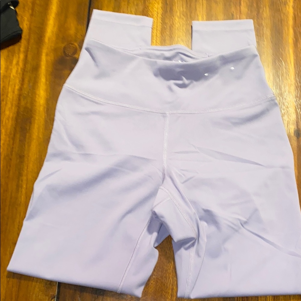 Lavender High-Waisted Leggings